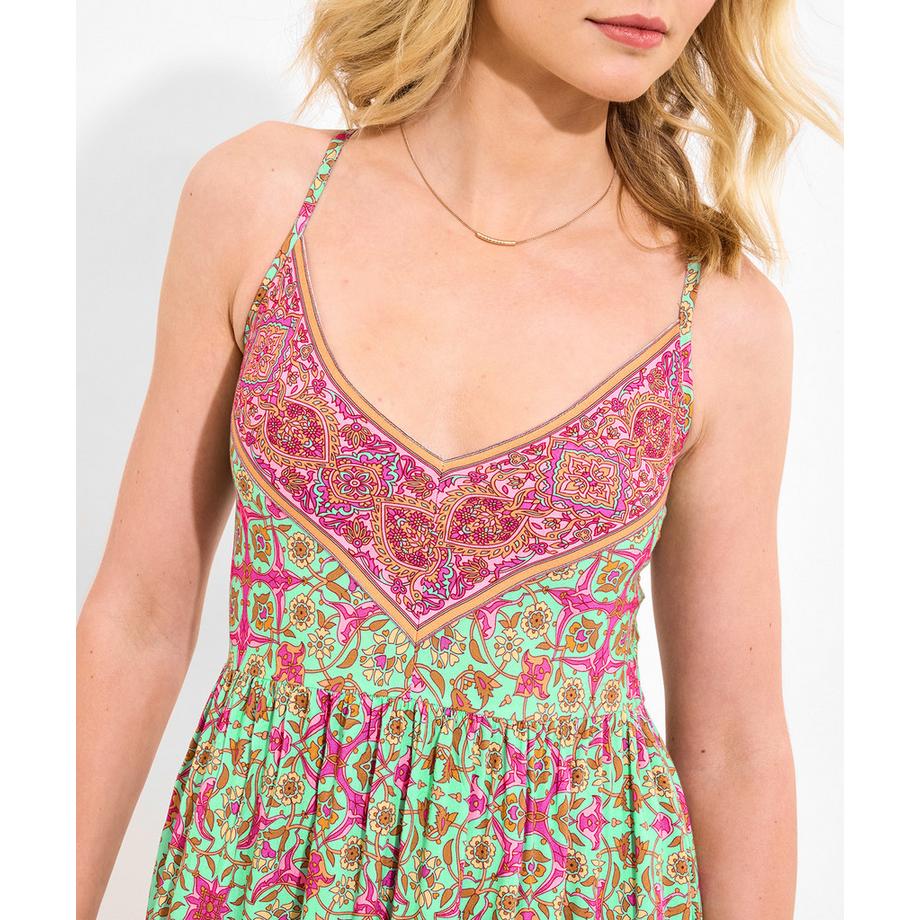 Joe Browns PETITE Träger Maxikleid mit Bordürenmuster  