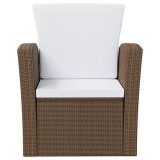 VidaXL Garten-lounge-set poly-rattan  