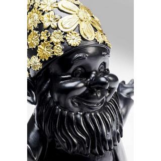 KARE Design Deko Figur Zwerg Meditation gold 19  