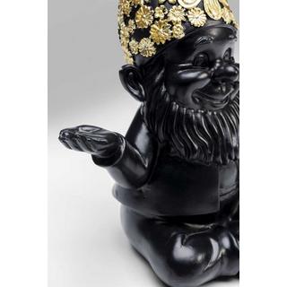 KARE Design Deko Figur Zwerg Meditation gold 19  