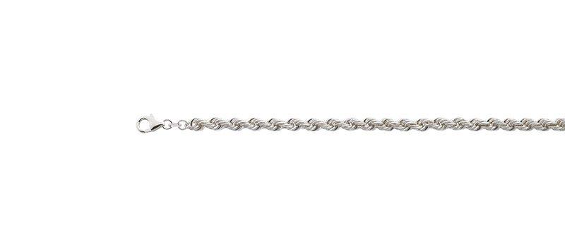 Image of Collier Cordel Silber 925, 5.5mm, 60cm Unisex Silber 60.5CM