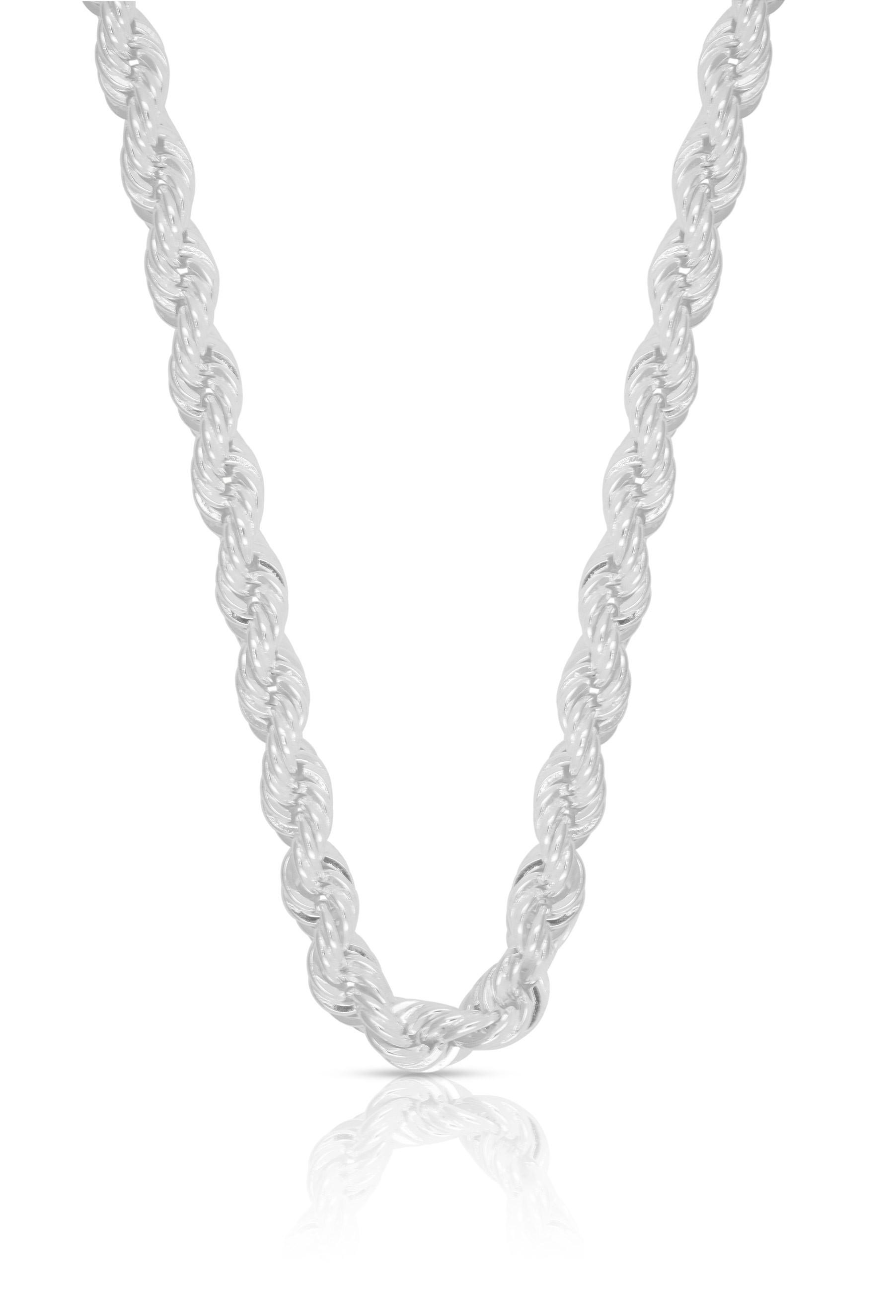 MUAU Schmuck  Collier Cordel Silber 925, 5.5mm, 60cm 