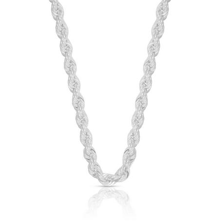 MUAU Schmuck  Collier Cordel Silber 925, 5.5mm, 60cm 