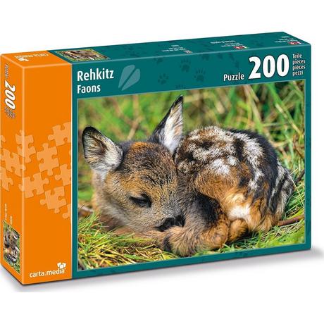 Carta.Media  Puzzle Rehkitz (200Teile) 