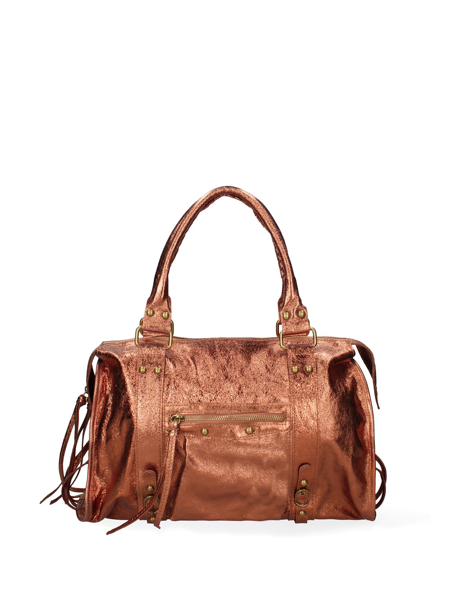 Image of Schultertasche Damen Gelb Orangé ONE SIZE