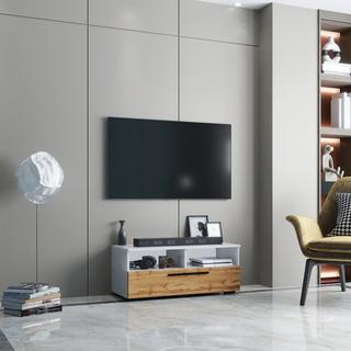 VCM TV Möbel | Lowboard | Fernsehschrank mit ausreichend Stauraum | Maße H. 39 x B. 115 x T. 40 cm | Fernseh Möbel – Arila XL  