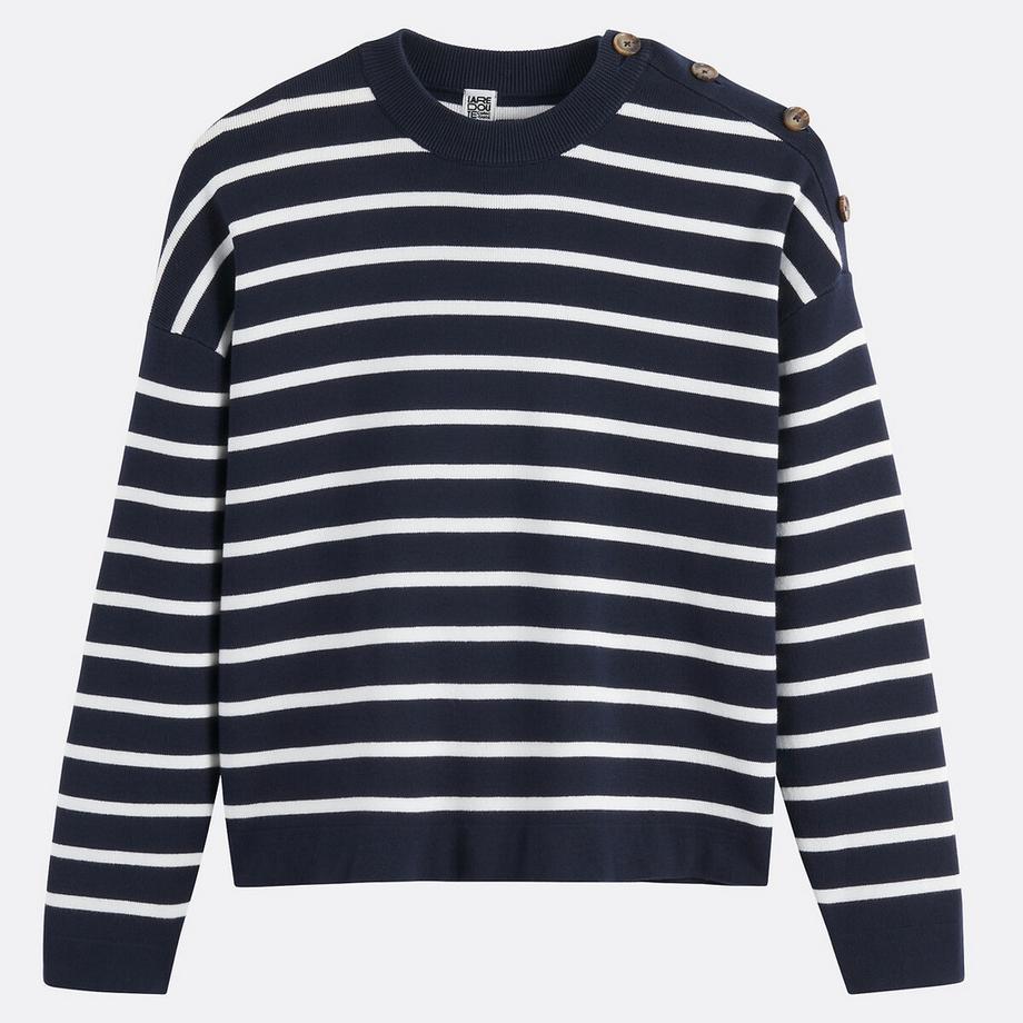 La Redoute Collections Matrosenpullover reine Baumwolle  