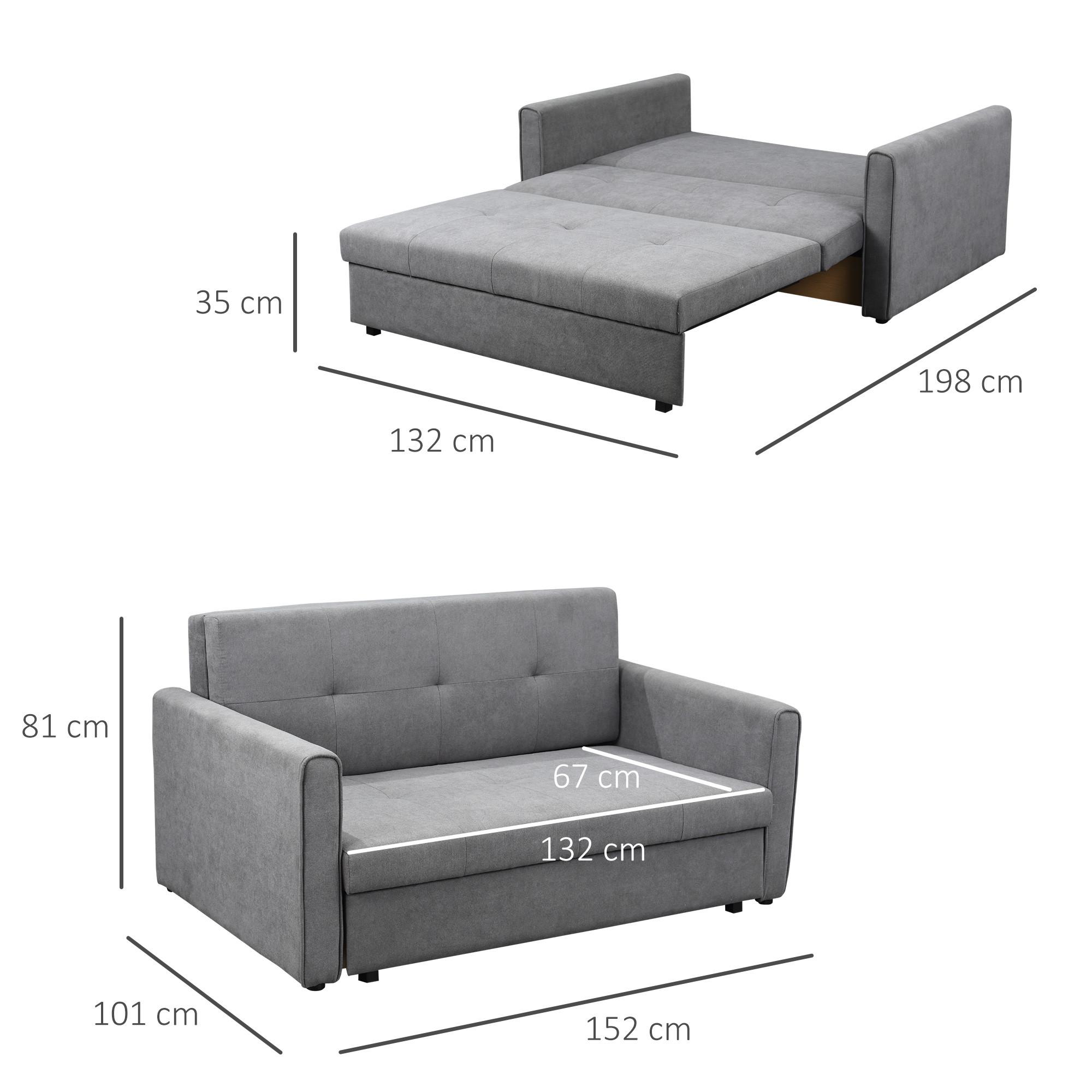 HOMCOM Schlafsofa  