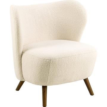 Fauteuil lounge Crispin beige