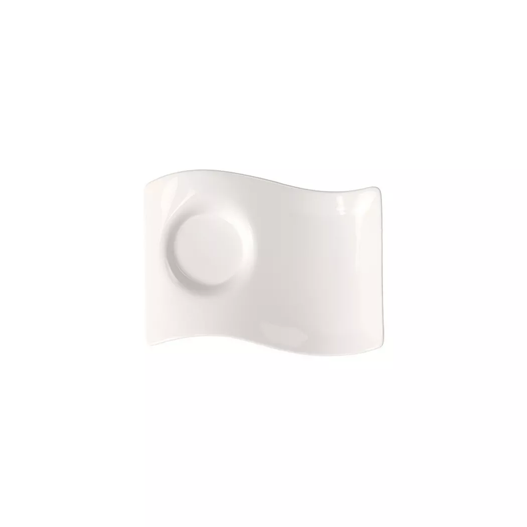 Villeroy & Boch - Partyplate mittel NewWave Caffè, 20cm, Weiss