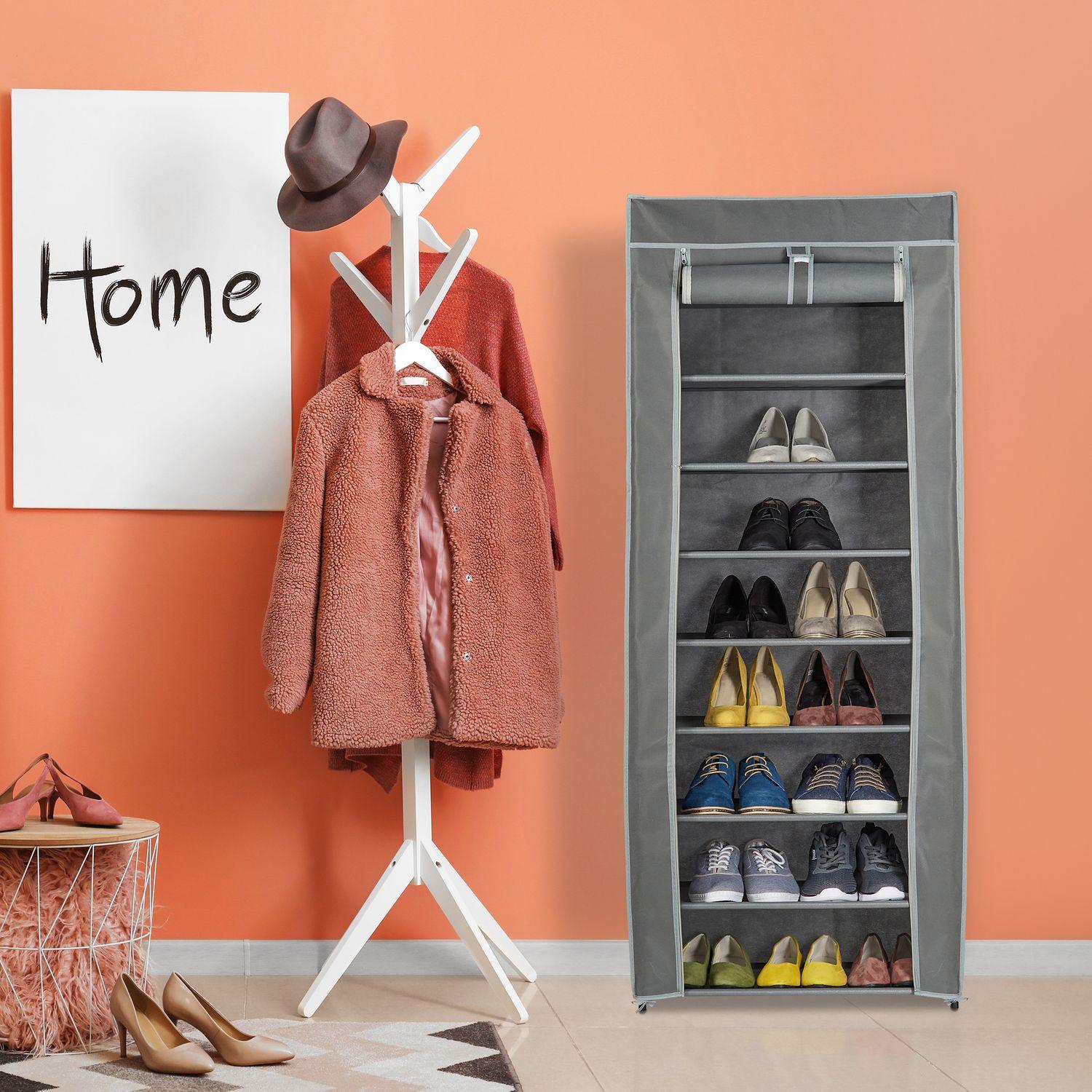 B2X Scarpiera in tessuto con 9 scomparti  