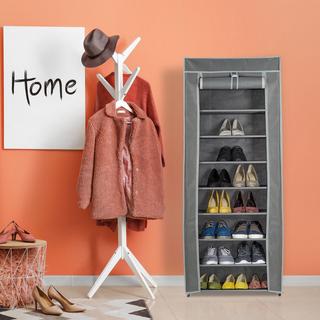 B2X Scarpiera in tessuto con 9 scomparti  