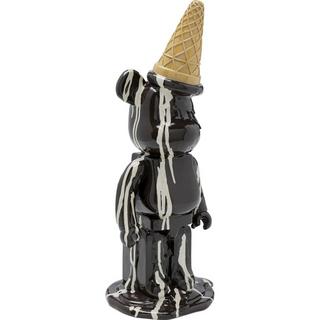 KARE Design Figurine déco Gelato Bear noir  