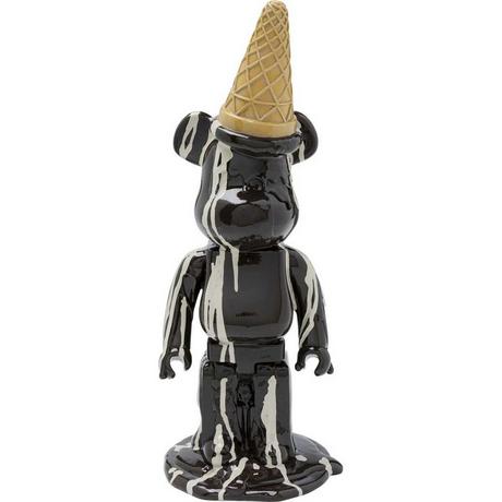 KARE Design Figura decorativa Orso Gelato nero  