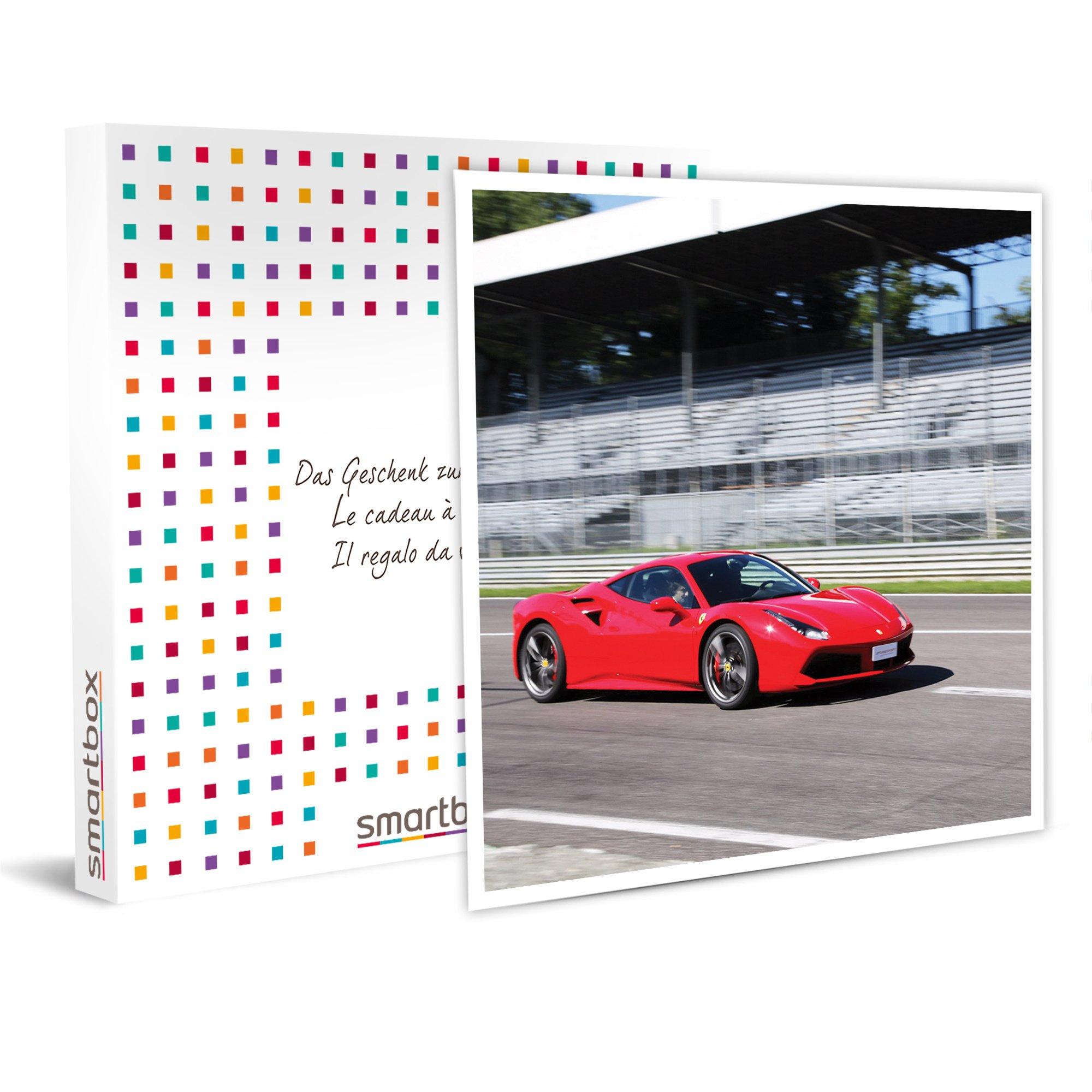 Image of Pilotage À L'autodromo Nazionale Di Monza : 1 Fahrt In Einem Ferrari 488 Oder Lamborghini Huracán - Geschenkbox Unisex