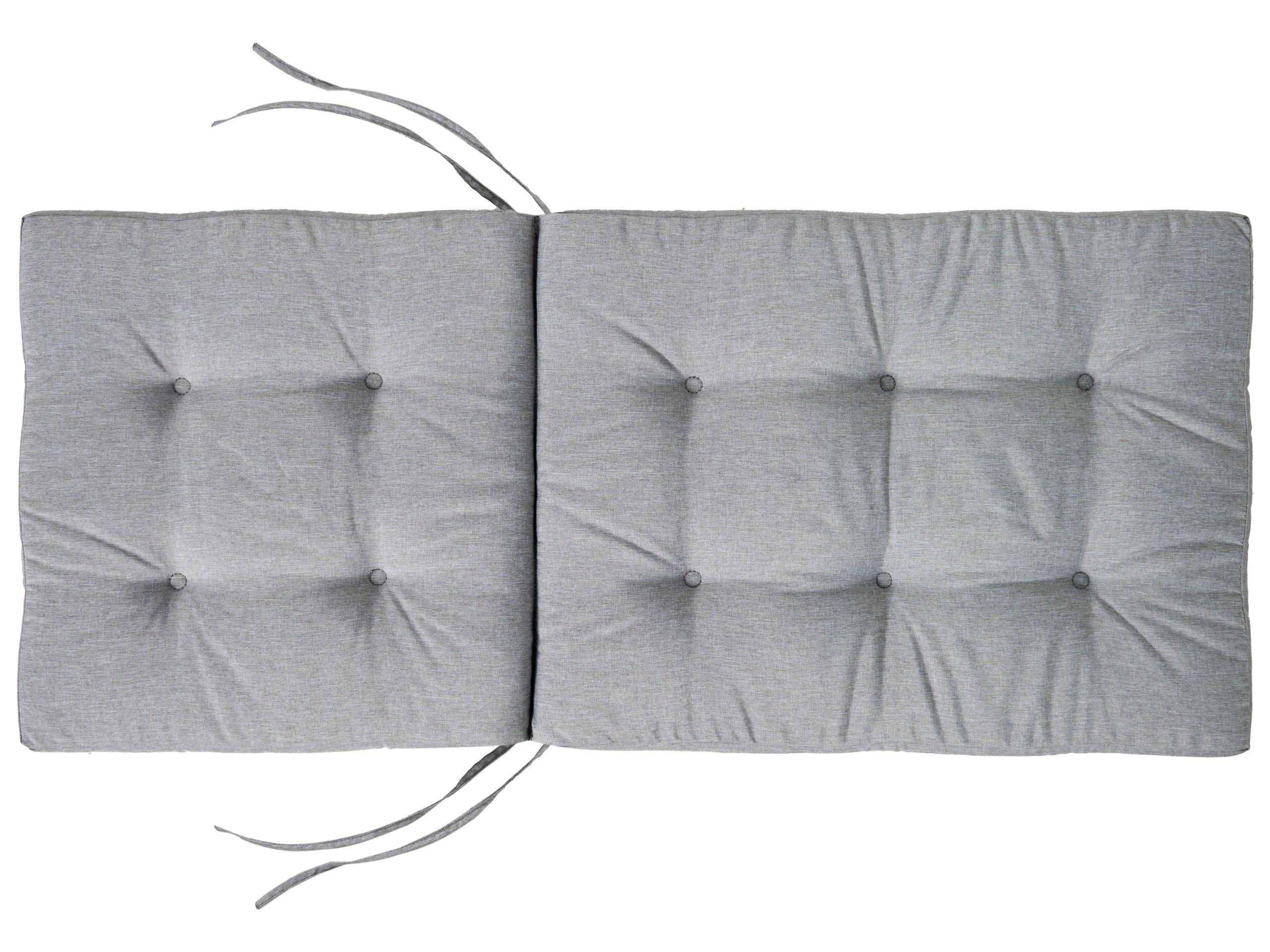 Beliani Lot de 8 coussins de jardin en Lin synthétique Moderne MAUI PREMIUM  