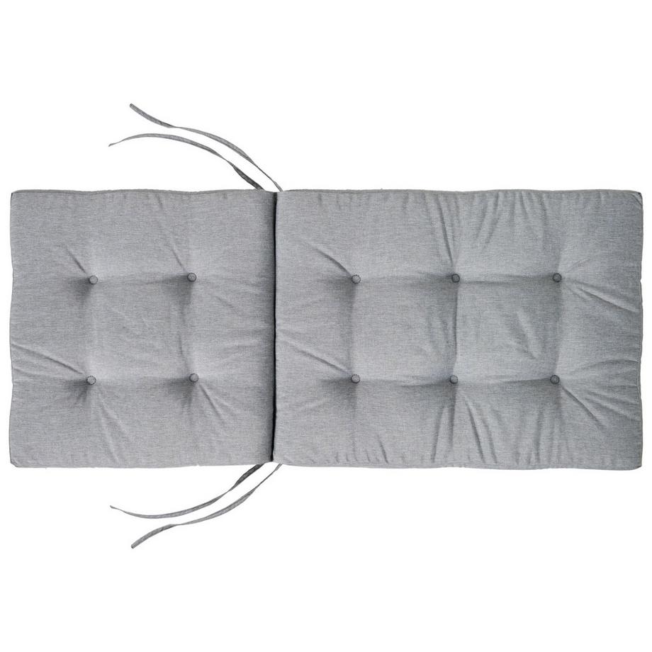 Beliani Sitzauflagen 8er Set aus Kunstleinen Modern MAUI PREMIUM  