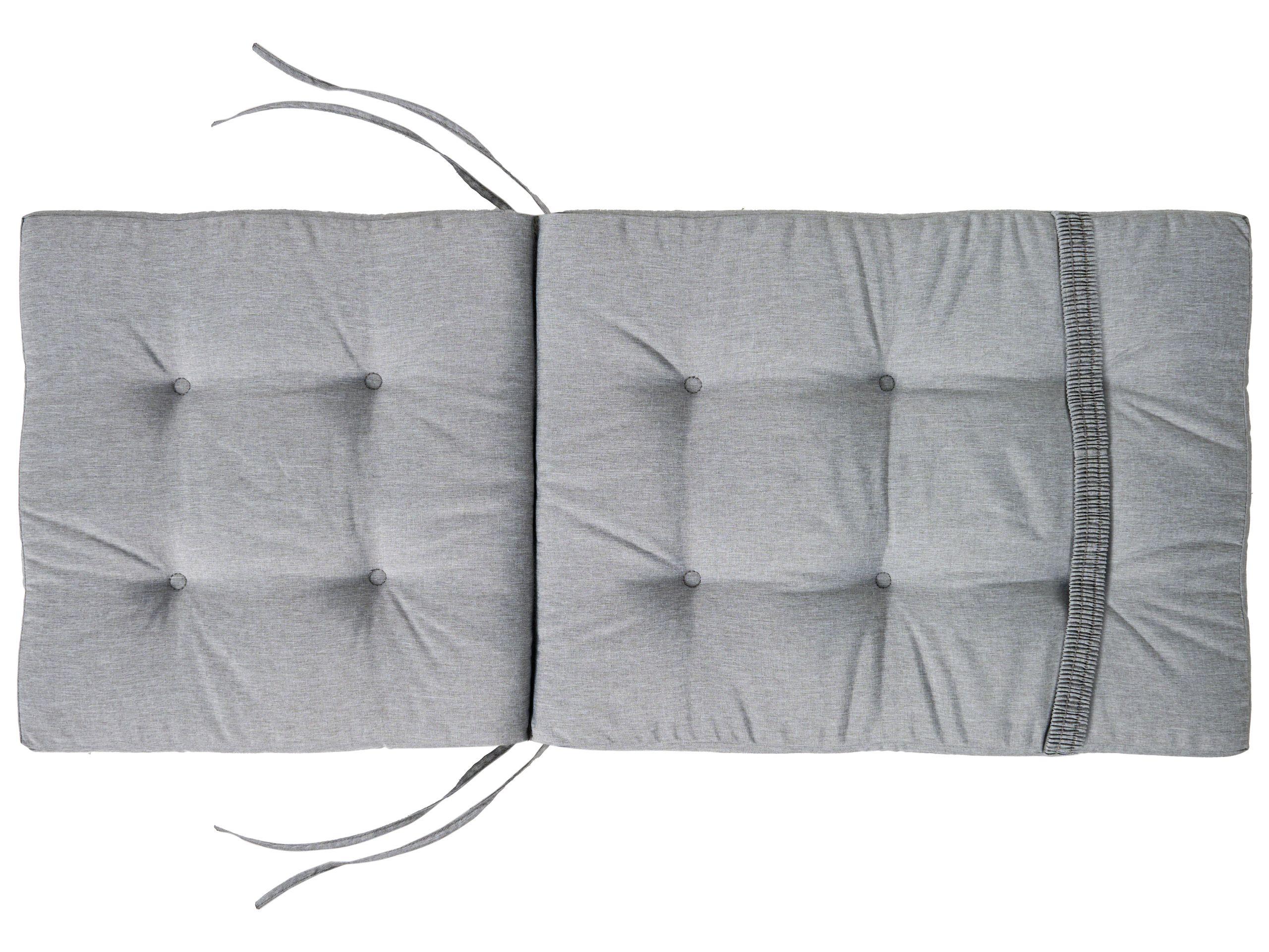 Beliani Lot de 8 coussins de jardin en Lin synthétique Moderne MAUI PREMIUM  