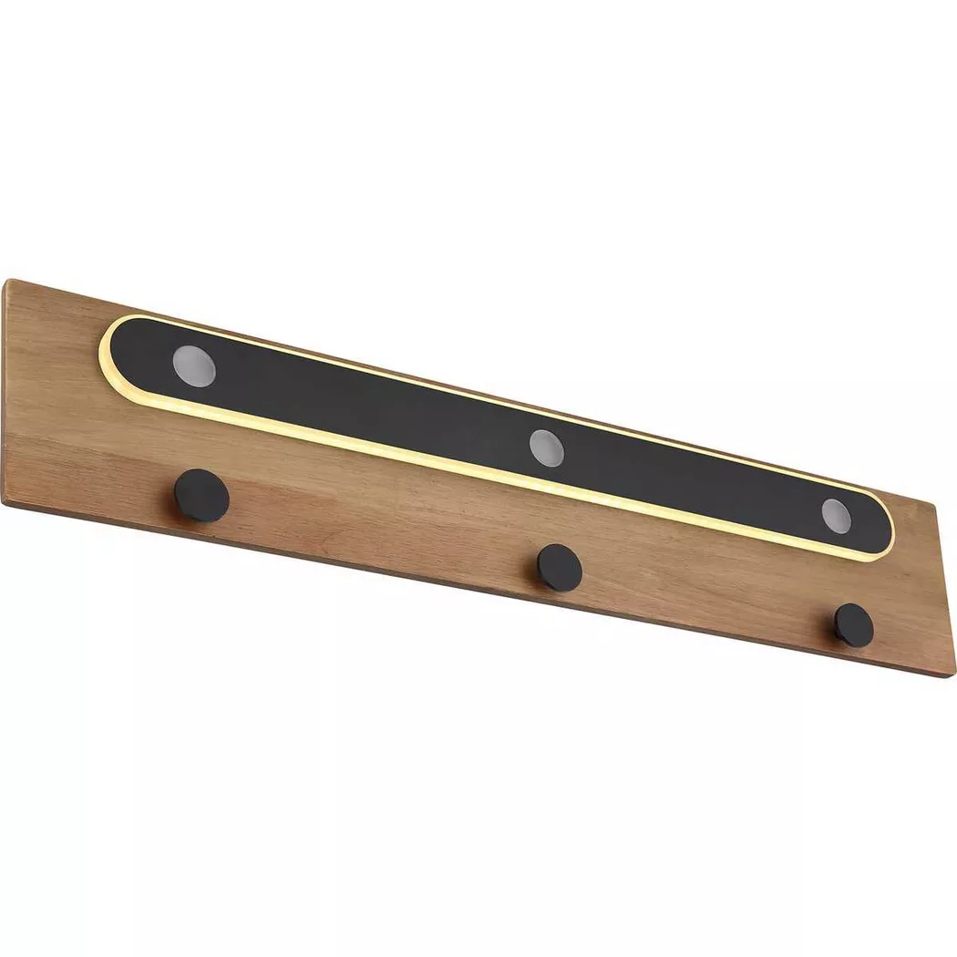 mutoni light – Wandleuchte Chasey Metall matt LED, One Size