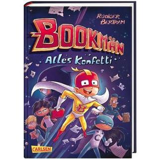 Bookmän: Alles Konfetti Bertram, Rüdiger; Rupp, Dominik (Illustrationen) Gebundene Ausgabe 