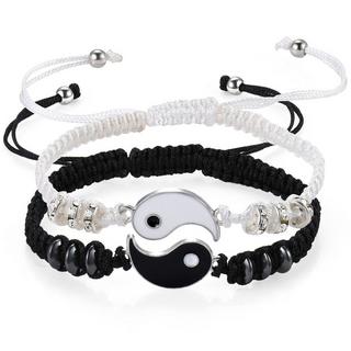 B2X  Passende Knospen-Armbänder – Yin und Yang 