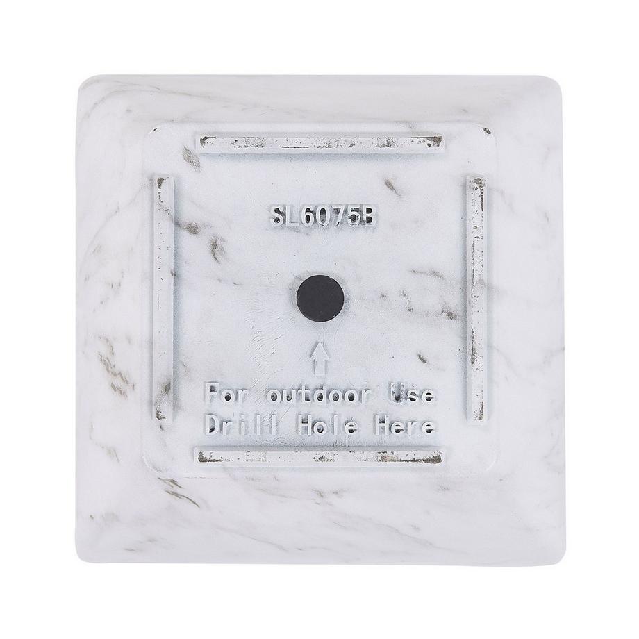 Beliani Set mit 2 Blumentöpfen aus Lehm-Faser-Mischung Skandinavisch MIRO  