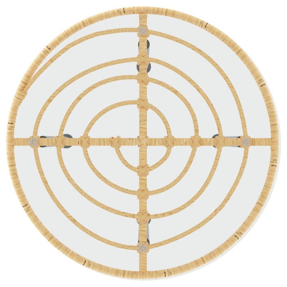 VidaXL Table de salle à manger acier  