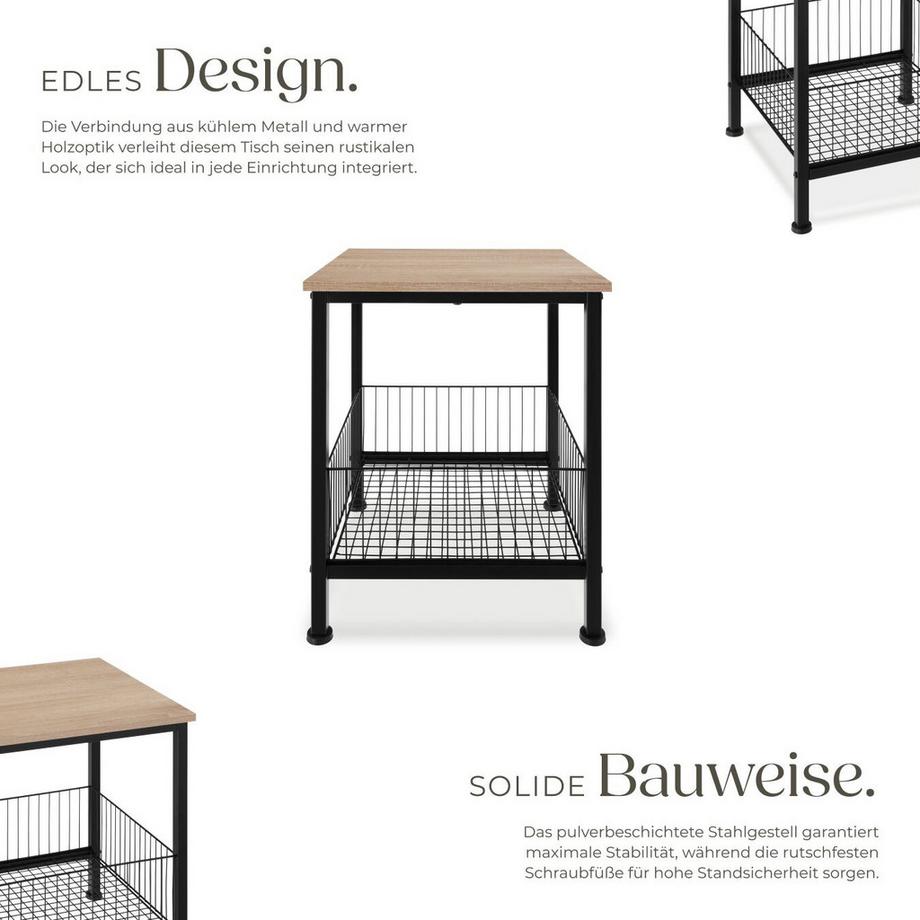 Tectake Beistelltisch Grimsby  