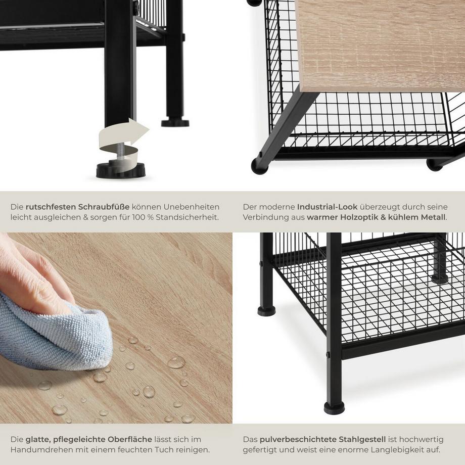 Tectake Beistelltisch Grimsby  