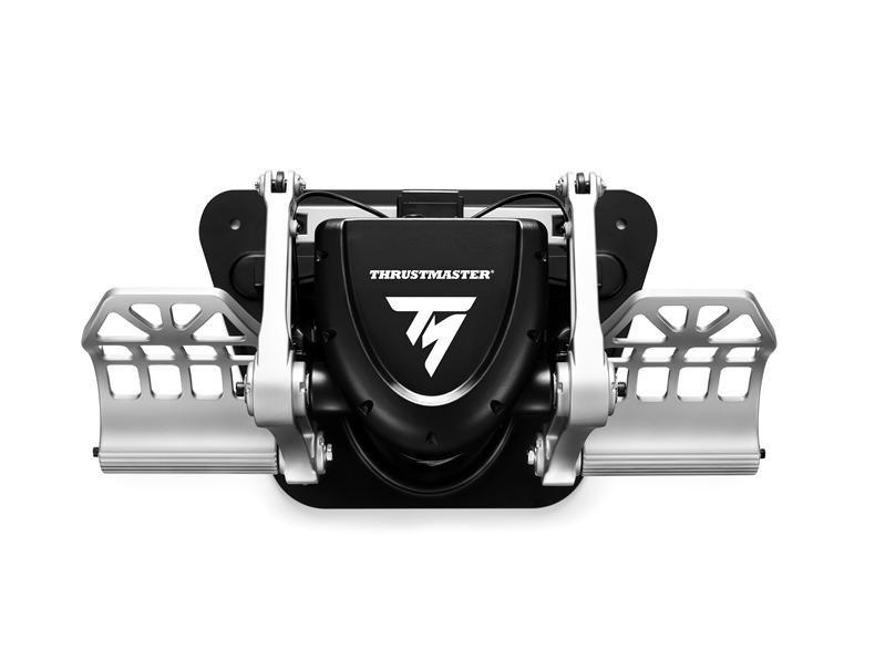 THRUSTMASTER  TPR Rudder Nero, Argento USB Simulazione di Volo Analogico PC 