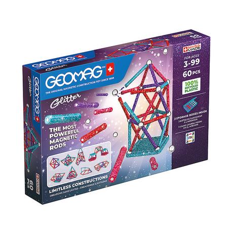 Geomag  Glitter Set Recycled 60-delig 