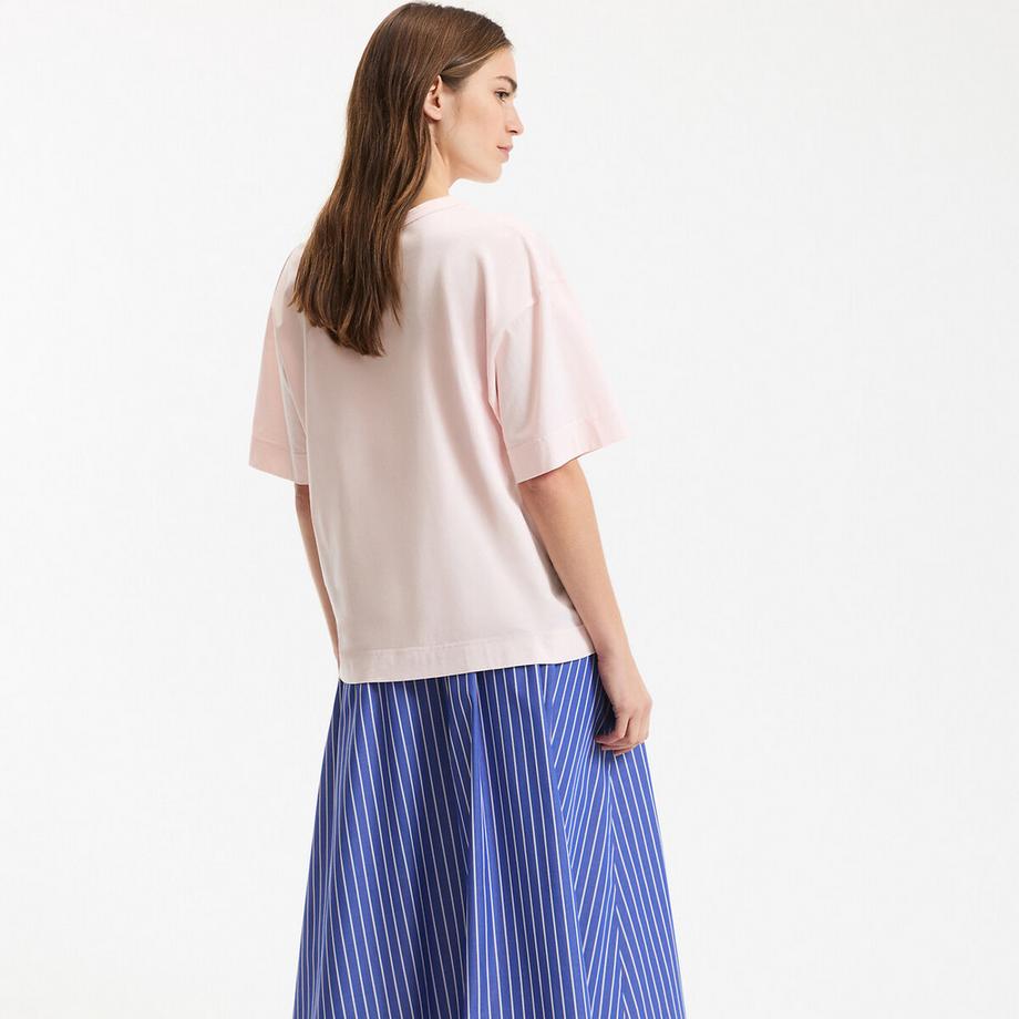 La Redoute Collections T-Shirt con girocollo  