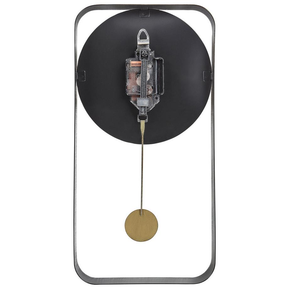 Beliani Wanduhr aus Stahl Modern SERVOZ  