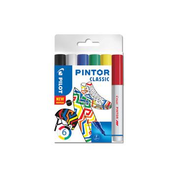 PILOT Marker Pintor Set Standard F S6/0517405 6 Stifte