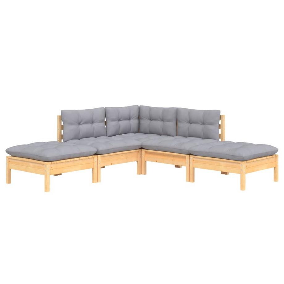 VidaXL Garten-lounge-set kiefernholz  