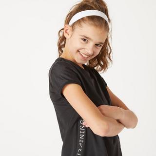 DOMYOS  T-shirt ragazza funzionale poliestere 