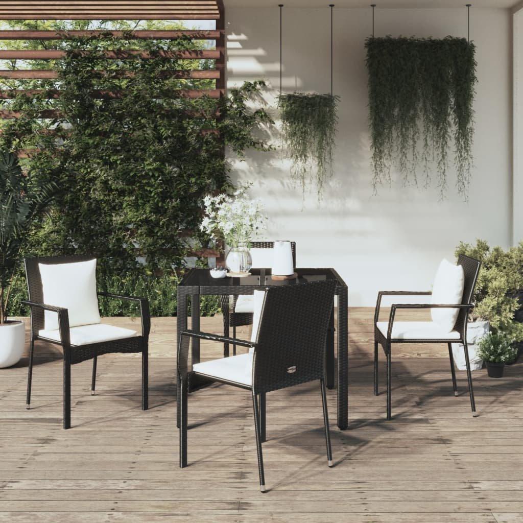 VidaXL set da pranzo da giardino Polirattan  