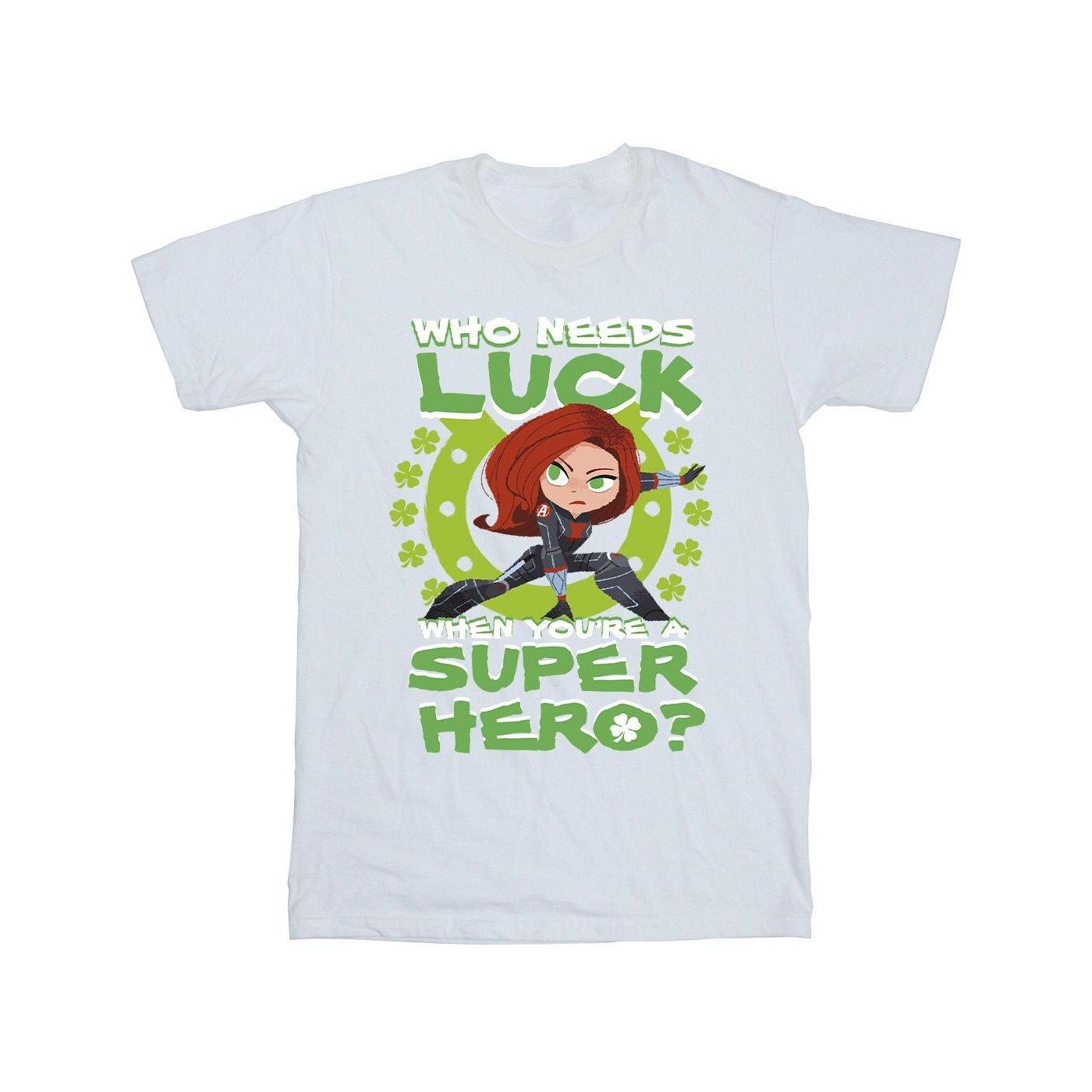 MARVEL  Tshirt ST PATRICK'S DAY LUCK 