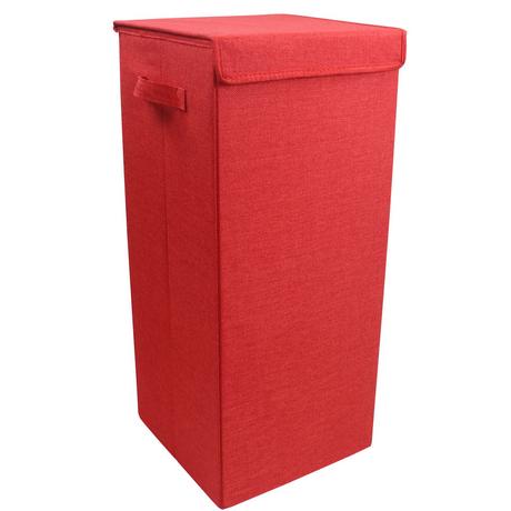 VCM Panier à linge en tissu Coffre à linge Coffre à linge en tissu Couvercle Dreso L  