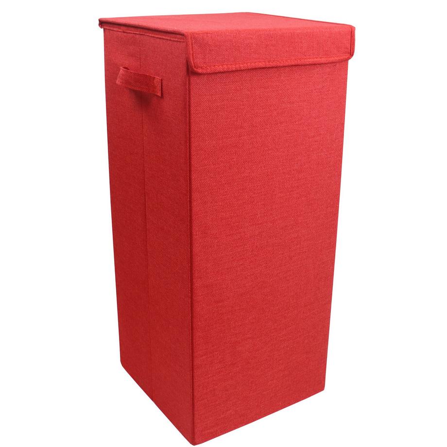 Panier à linge en tissu Coffre à linge Coffre à linge en tissu Couvercle Dreso L