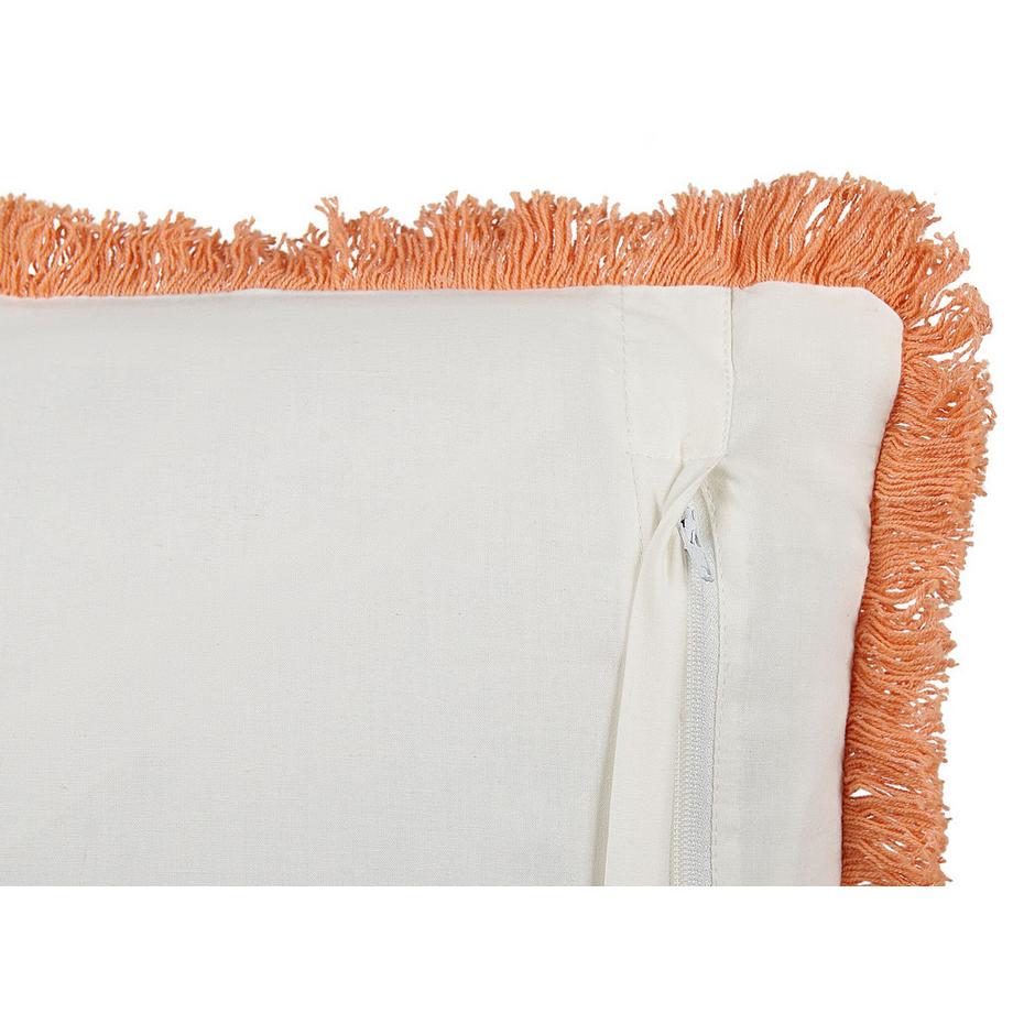 Beliani Dekokissen 2er Set aus Baumwolle Klassisch SATIVUS  