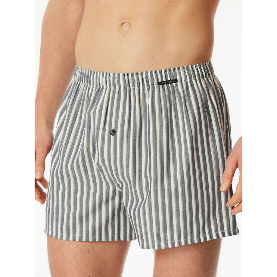 Schiesser Baumwolle Boxershorts 2er-Pack  