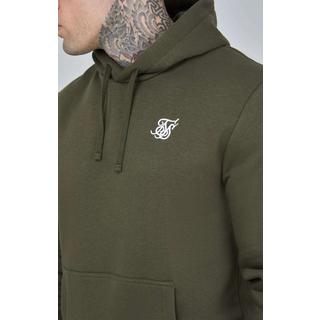 Sik Silk  Kapuzenpullover Khaki Essential Overhead Hoodie 