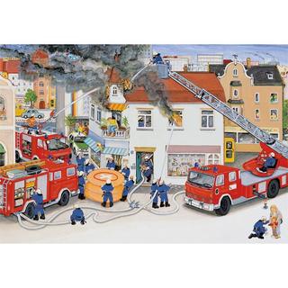 Ravensburger  Puzzle Feuerwehr (2x24) 