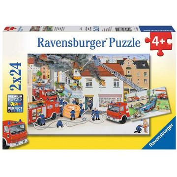 Puzzle Feuerwehr (2x24)