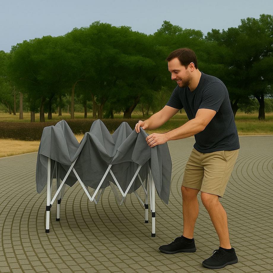 Northio Gartenpavillon Zelt Pop-Up Überdachung für Garten oder Terrasse  