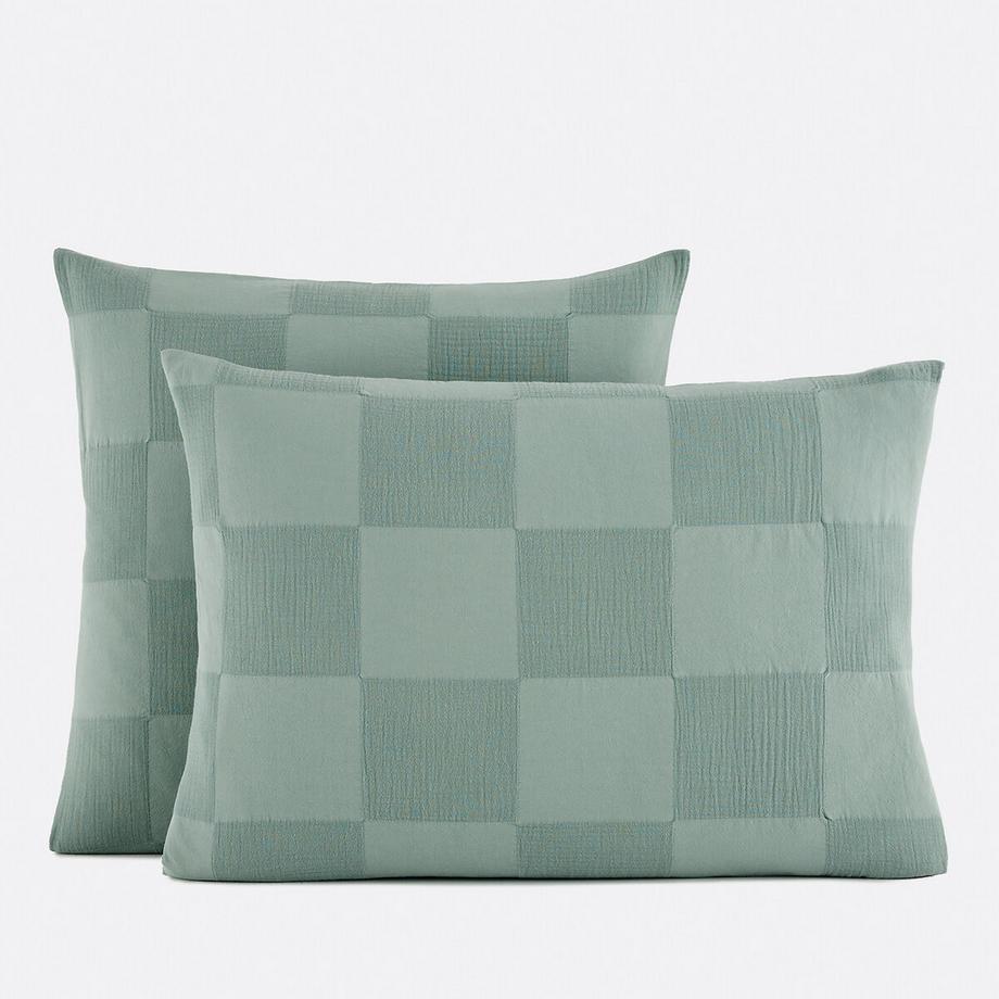 Taie d'oreiller coton et gaze de coton