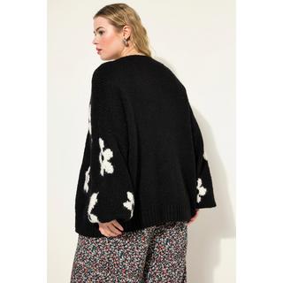 Studio Untold  Cardigan oversized à manches longues, fleurs 