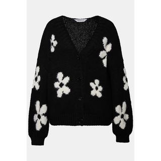 Studio Untold  Cardigan oversized à manches longues, fleurs 