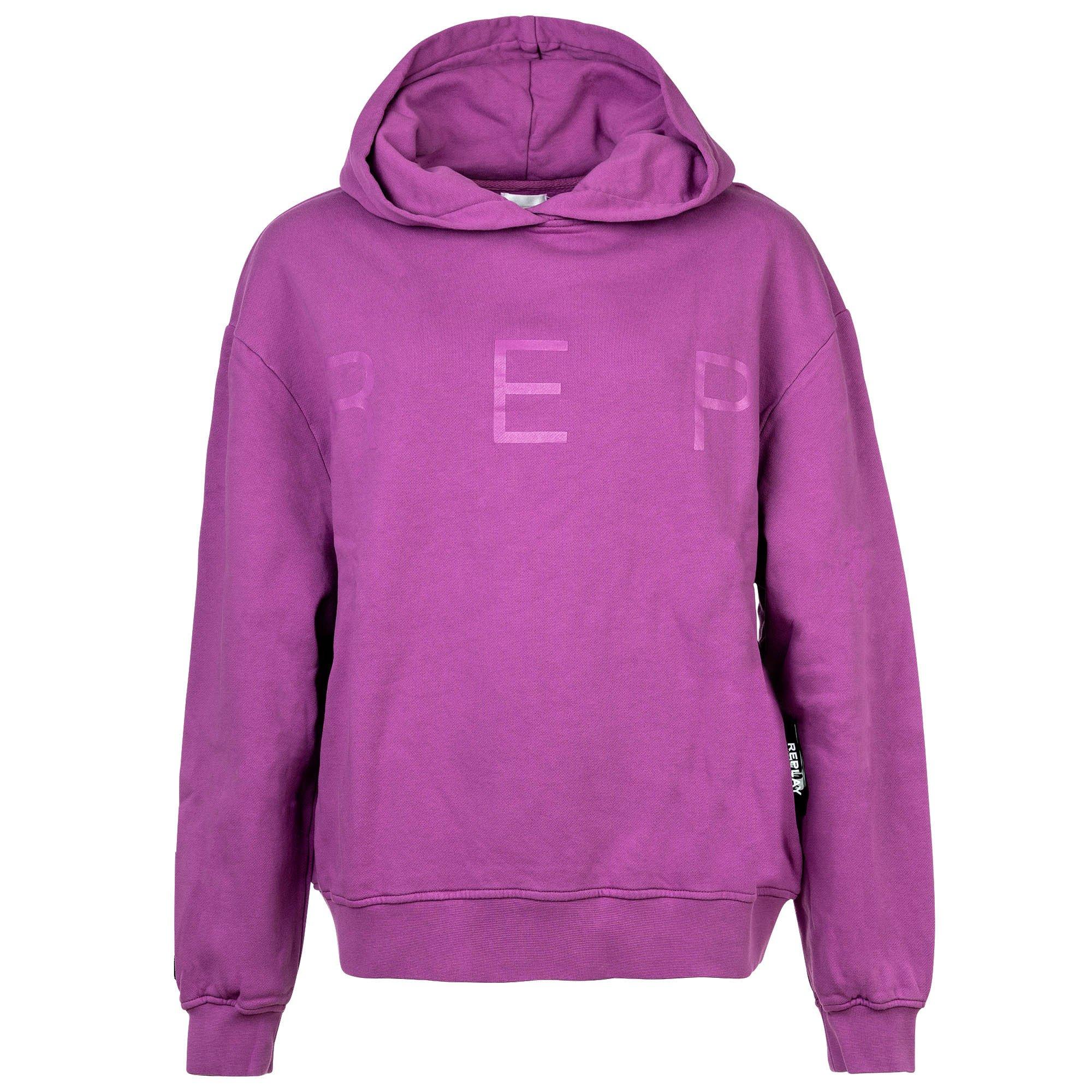 Image of Sweatshirt Bequem Sitzend Damen Violett M